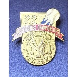 New York Yankees 22 World Championships Limited Edition Collector Pin #78/2000